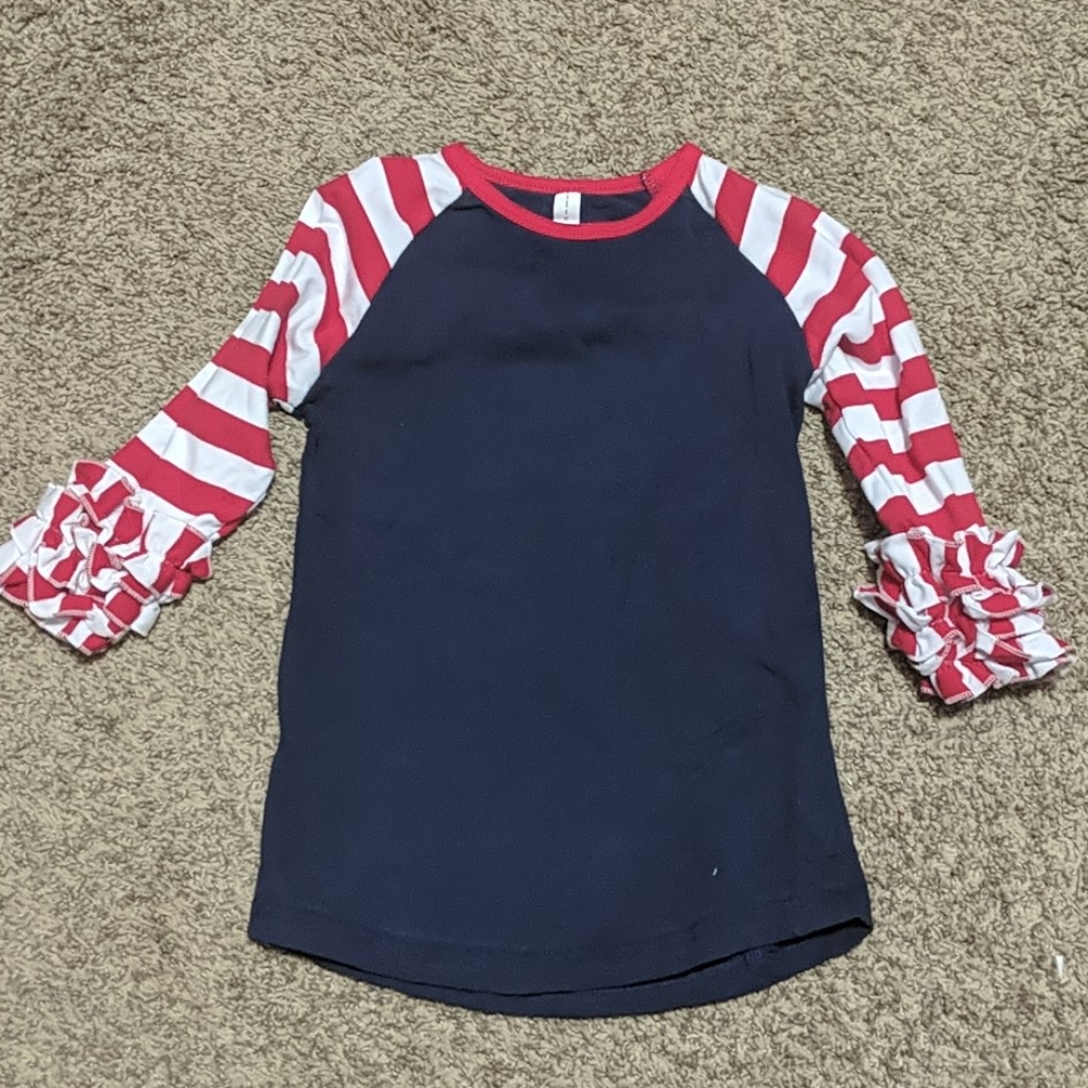3/4 sleeve raglan